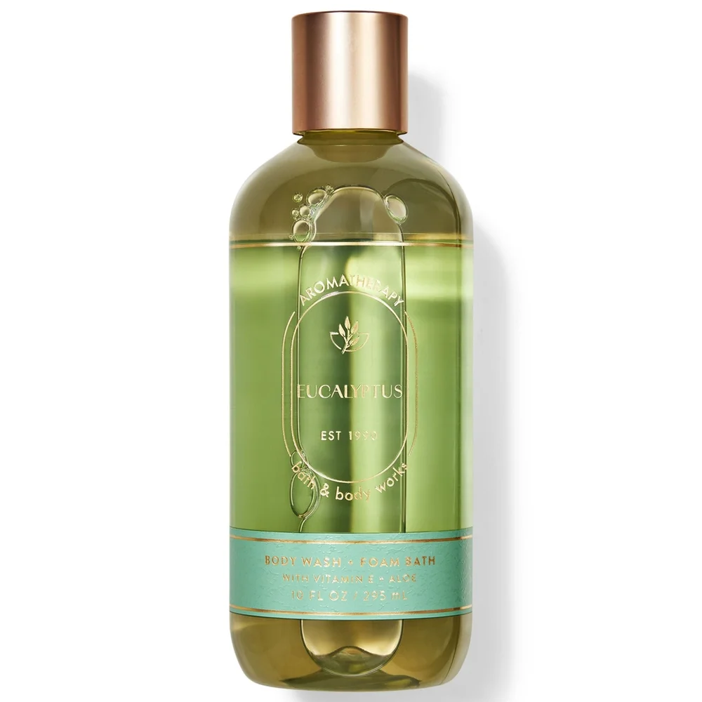 Bath & Body Works Aromatherapy Eucalyptus Body Wash & Foam Bath NEW